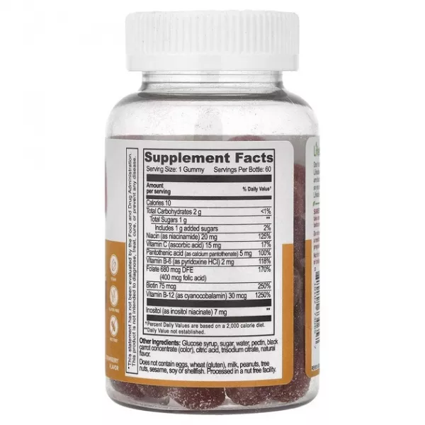 Lifeable B Complex + Vitamin C Gummies �������� ��������� ������ � + ������� �