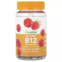 Lifeable Vitamin B12 Gummies ����������� ������� "������� B12 � �������", 1000 ���