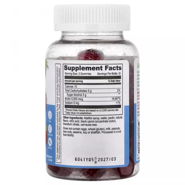 Lifeable Kids Biotin 5000 mcg Gummies ĳ������ ������� ��� ���� 