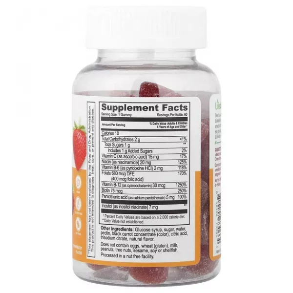 Lifeable Kids B Complex + Vitamin C Gummies �������� ������� ����� � + ����� � ��� ����