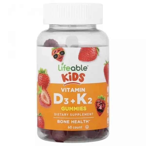 Lifeable Kids Vitamin D3 + K2 Gummies ĳ������ ������� ��� ���� 