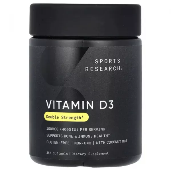 Sports Research Vitamin D3 Double Strenght 4000IU ����������� ������� 