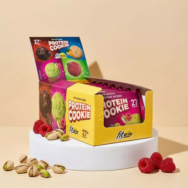 FitWin Protein Cookie Pistachio & Raspberry ����������� ������� 