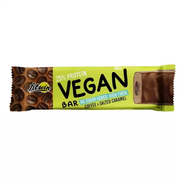 FitWin Vegan Bar Coffee & Salted Caramel ����������� �������� Vegan 