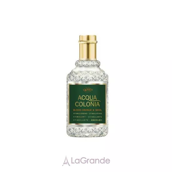 Maurer & Wirtz 4711 Acqua Colonia Blood Orange & Basil ��������