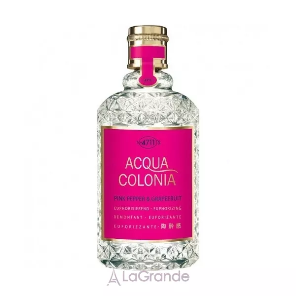 Maurer & Wirtz 4711 Acqua Colonia Pink Pepper & Grapefruit  ��������