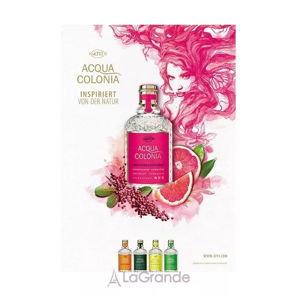 Maurer & Wirtz 4711 Acqua Colonia Pink Pepper & Grapefruit  ��������