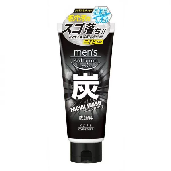 Kose Men's Softymo Facial Wash Charcoal ������� ���� ��� �������� � ����