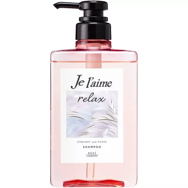 Kose Je L'aime Relax Midnight Repair Shampoo Straight & Gloss ������� ��� ��������� � ������������ ������ �����