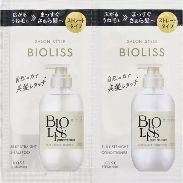 Kose Bioliss Pure Retouch Silky Straight ����� ��������� ��� ����������� ����� (������� + �����������)