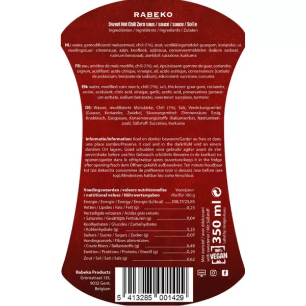Rabeko Products Zero Sauce Sweet Hot Chili ��������������� ���� 