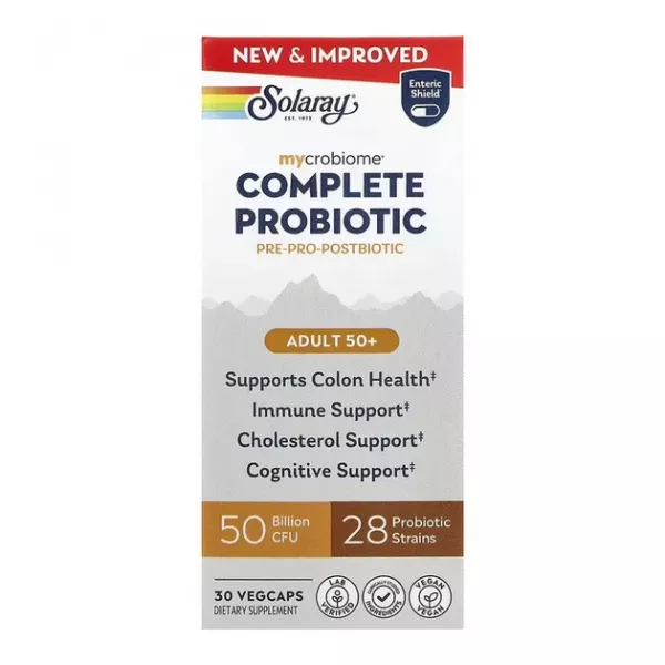 Solaray Complete Probiotic Adult 50+ �������������� �������� ��� ����� � �������� 50+