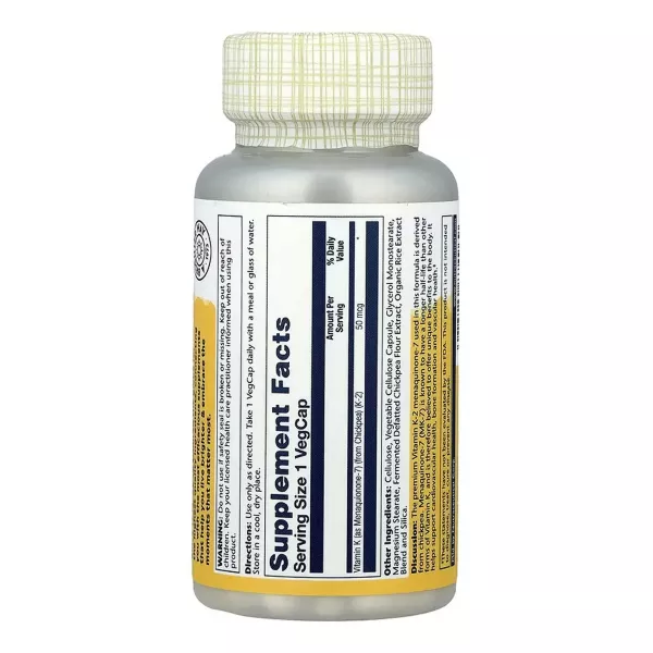 Solaray Vitamin K-2 MK-7 50 mcg ����������� ������� 