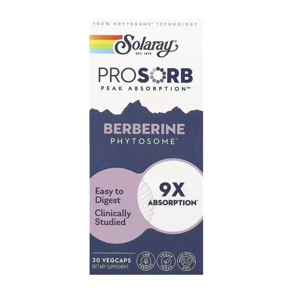Solaray Prossorb Berberine 9x Absorption ������� ������� 