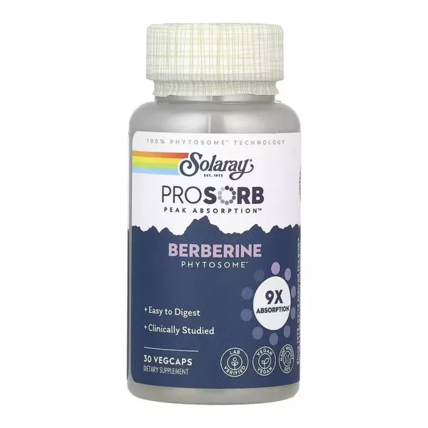 Solaray Prossorb Berberine 9x Absorption ������� ������� 