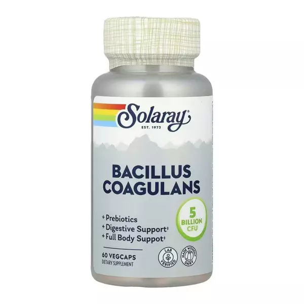Solaray Bacillus Coagulans 5 Billion CFU ����������, 5 ���� ���