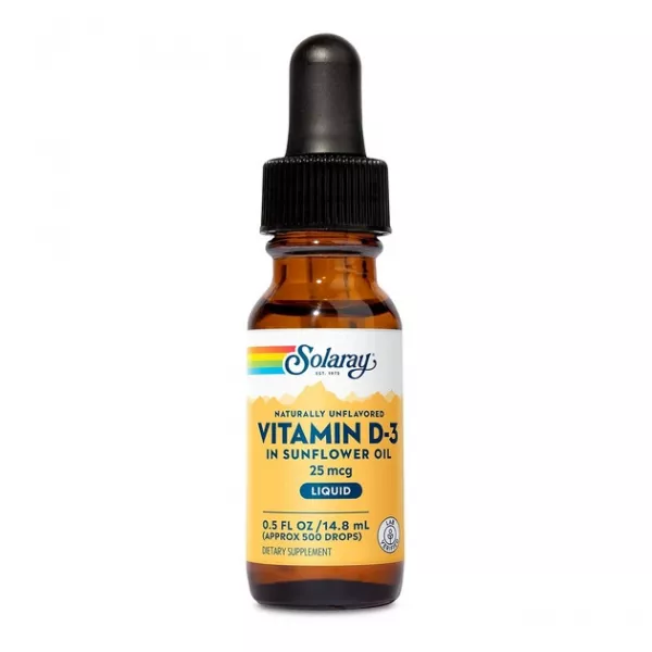 Solaray Vitamin D-3 25 mcg ����������� ������� 