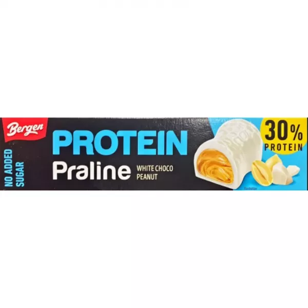 Bergen Protein Praline White Choco Peanut ����������� ������� � ���������� ������ � ����� �������� ��� ������