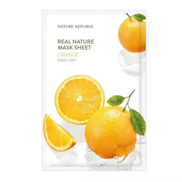 Nature Republic Real Nature Mask Sheet Orange �������� ����� ��� ������� � ���������� ���������