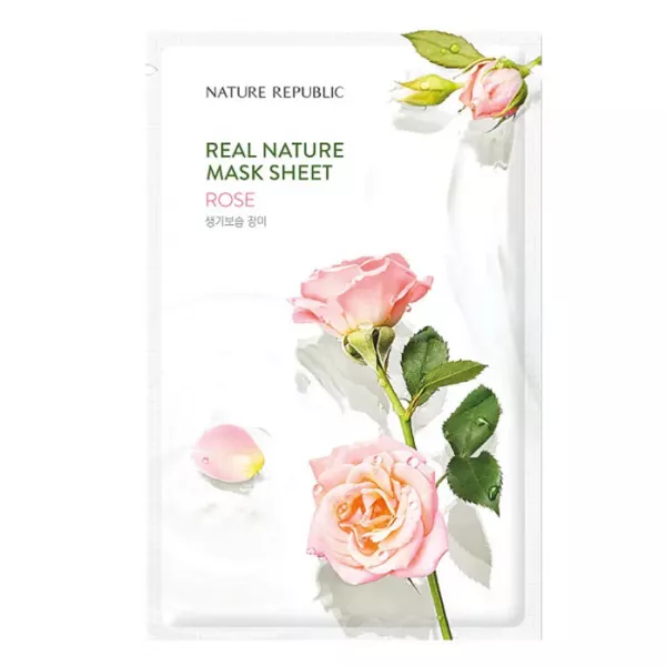 Nature Republic Real Nature Mask Sheet Rose ����������� �������� ����� ��� ����