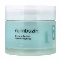 Numbuzin No.1 Centella Re-Leaf Green Toner Pad �����-���� ��� ����