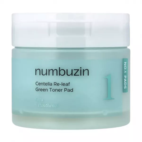 Numbuzin No.1 Centella Re-Leaf Green Toner Pad �����-���� ��� ����