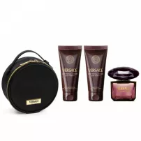 Versace Crystal Noir ���� (����������� ���� 90 �� + ������� ��� ��� 100 �� + ���� ��� ���� 100 �� + ����������)