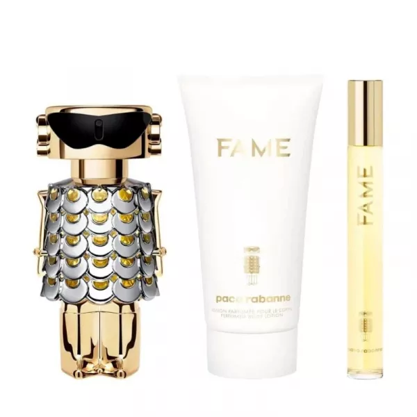 Paco Rabanne Fame ����� (��������������� ���� 50 �� + ��������������� ���� 10 �� + ������ ��� ���� 75 ��)