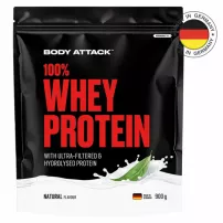 Body Attack 100% Whey Protein Natural ������������ ������� � ����������� ������