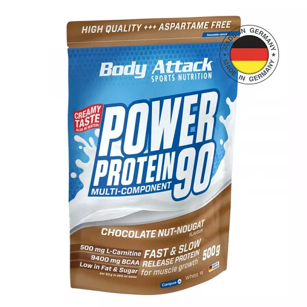 Body Attack Power Protein 90 Chocolate Nut Nougat ����������������� ������� 