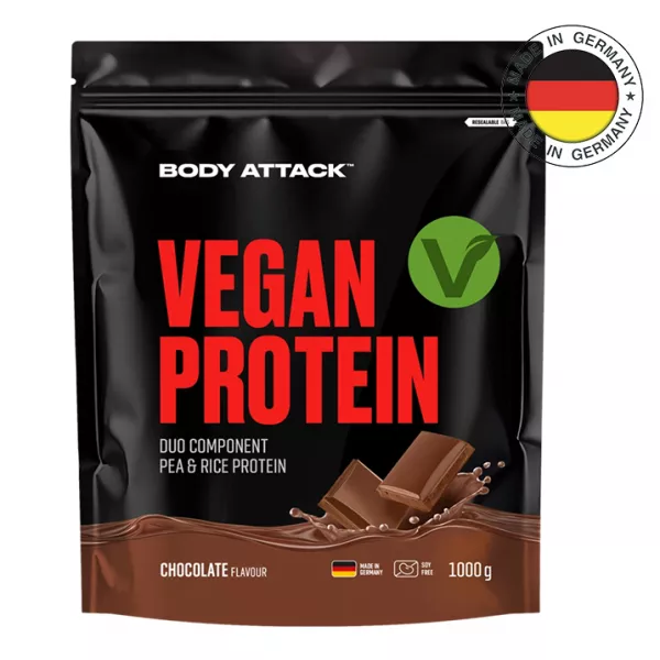Body Attack Vegan Protein Chocolate ���������������� ��������� ������� 