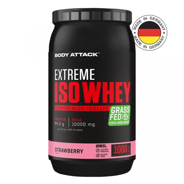 Body Attack Extreme ISO Whey Strawberry ���������� ������ 