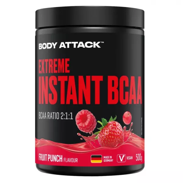 Body Attack Extreme Instant BCAA Fruit Punch ������������ BCAA 2-1-1 