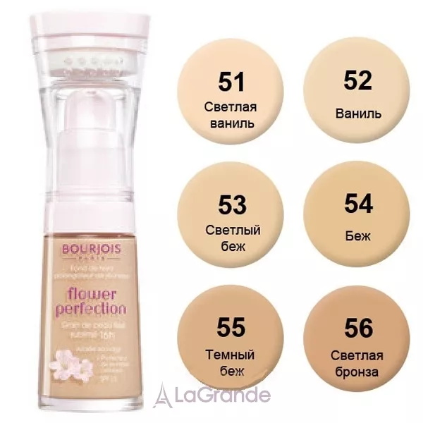 Bourjois Flower Perfection Foundation ��������� ����