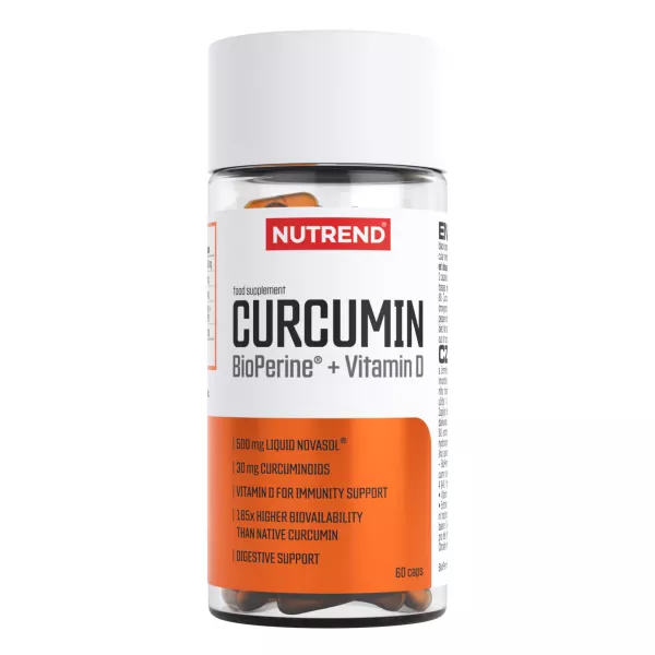 Nutrend Curcumin + Bioperine + Vitamin D ����������� ������� 