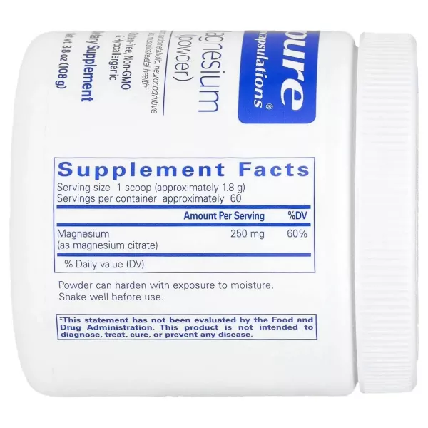 Pure Encapsulations Magnesium (powder) ĳ������ ������� 