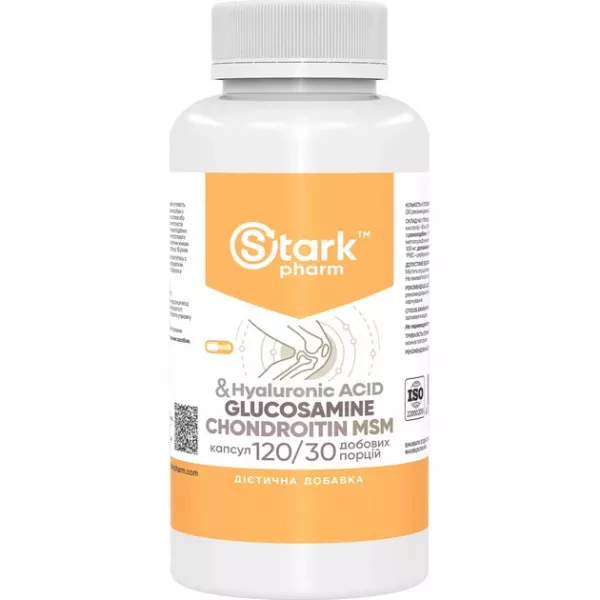 Stark Pharm Glucosamine Chondroitin MSM & Hyaluronic Acid �������� ��� �������� ������-������������ �������