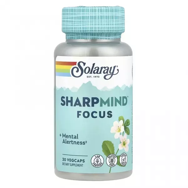 Solaray SharpMind Focus ����������� ������� ��� ����������� ������������, ���������� ���������� � ������������������