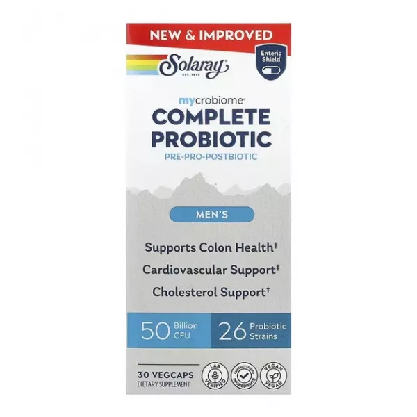 Solaray Mycrobiome Complete Probiotic Men's �������� ��� ����������� ��������� ���������� ��������� ��� ������