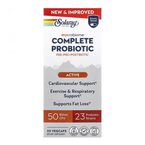 Solaray Mycrobiome Complete Probiotic Active �������������� ����������� �������