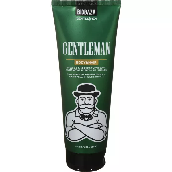 Biobaza Men Gentleman 2in1 Shower Gel ���� ��� ���� � ����� ����� 2�1