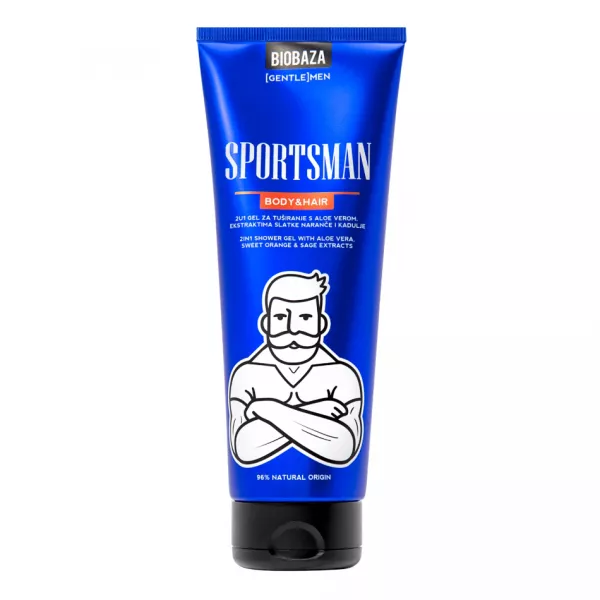 Biobaza Men Sportsman 2in1 Shower Gel ���� ��� ���� � ����� ����� 2�1