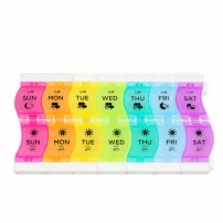 Memosan 7 Days Pill Box ���������� ��� �������� �� 7 ���� 2 ���� � ���� ����/�����, ��������