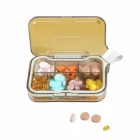 Memosan 7 Case Pill Organizer Pill Box & Travel Pill Case ���������� ��� �������� �� 7 ���������