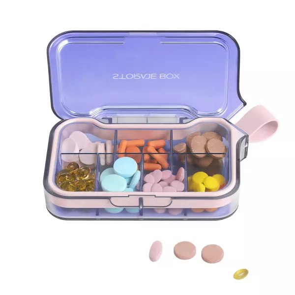 Memosan 7 Case Pill Organizer Pill Box & Travel Pill Case ���������� ��� �������� �� 7 ���������