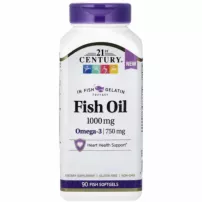 21st Century Fish Oil 1000 mg ����������� ������� "����� ��� � �����-3" 1000 ��