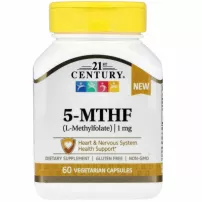 21st Century 5-MTHF L-Methylfolate 1mg ����������� ������� "����������" 1 ��