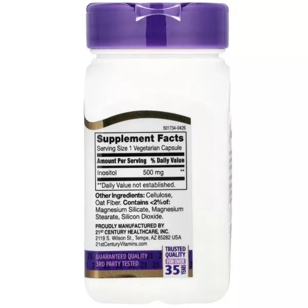 21st Century Inositol 500 mg ����������� ������� 