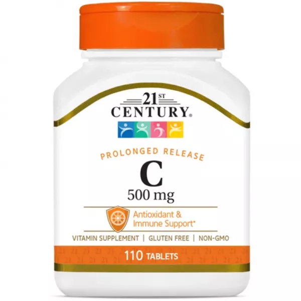 21st Century Prolonged Release Vitamin C 500 mg ĳ������ ������� 