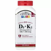21st Century Vitamin D3+K2 ����������� ������� "������� D3 � K2"